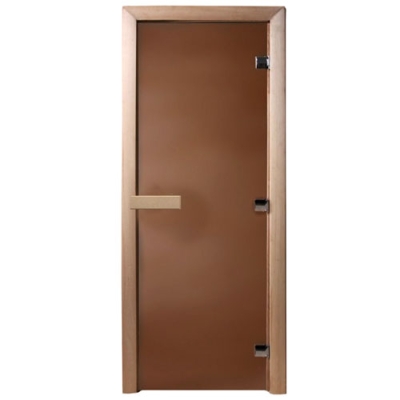DoorWood Дверь для бани бронза матовая "Теплая ночь"